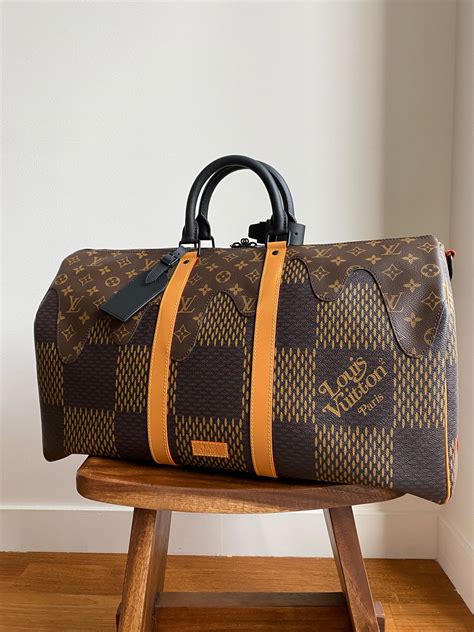 louis vuitton x nigo keepall bandouliere|louis vuitton keepall 55 monogram.